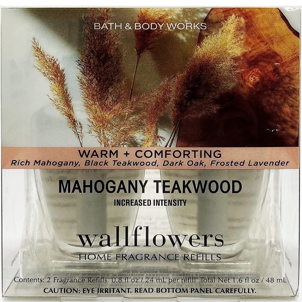 Bath & Body Works Mahogany Teakwood Wallflower 2 Pack